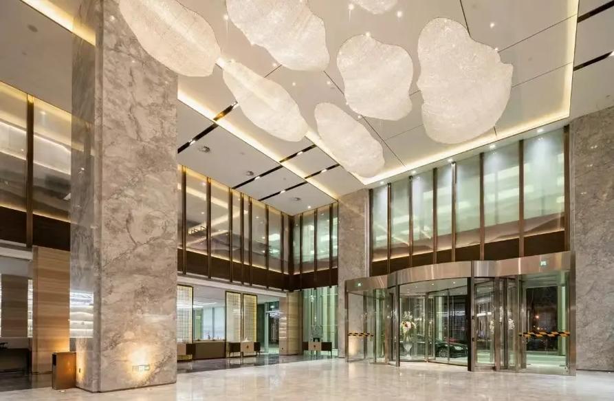 盛世公司大厅门板风格展示